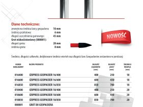 Ulotka IZOPRESS GEOPACKER 2
