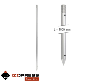 IZOPRESS GEOLANCE PROFI Lanca iniekcyjna 1/4″ 1000 mm z grotem i otworami